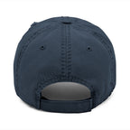 Distressed Embroidered Dad Hat