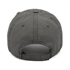 Distressed Embroidered Dad Hat