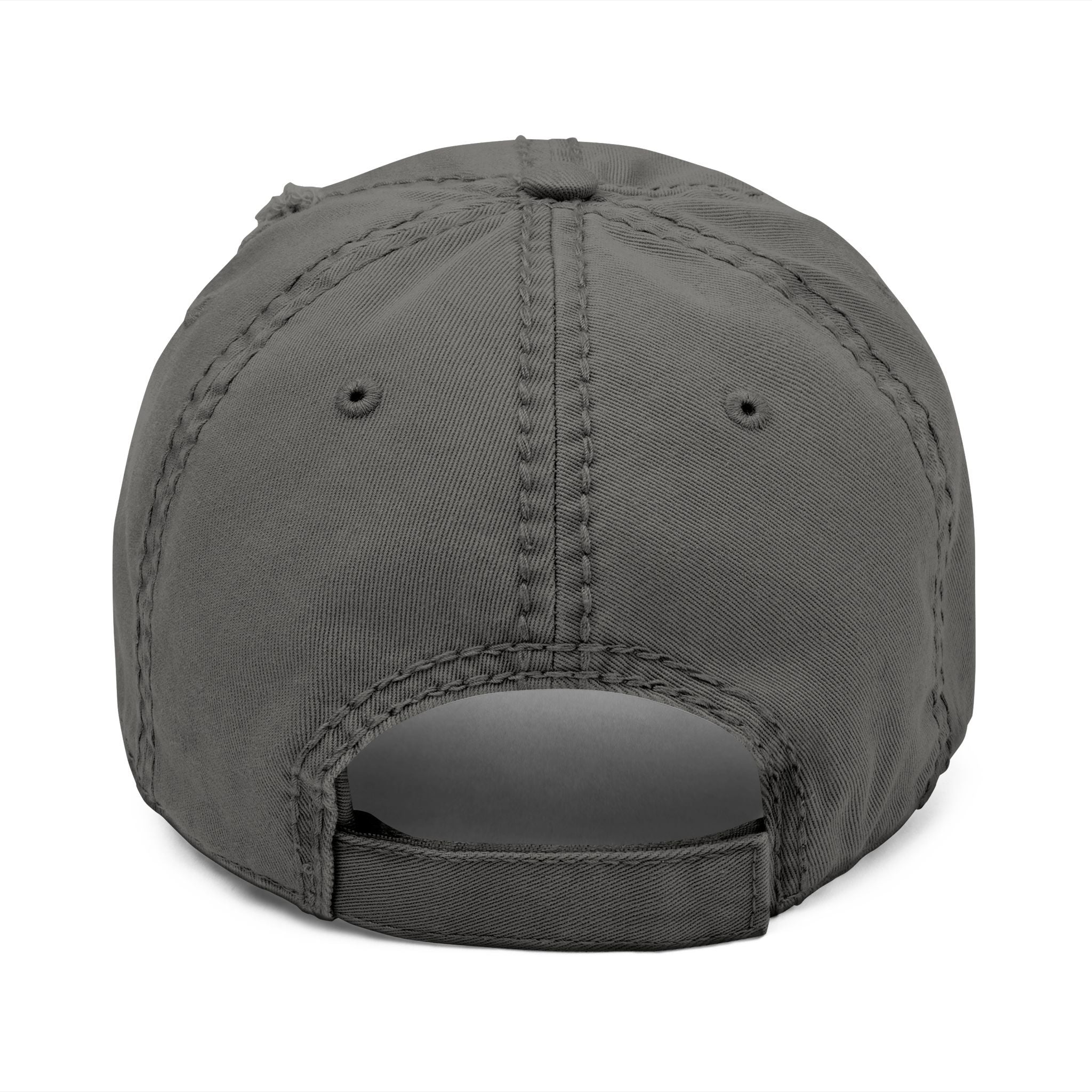 Distressed Embroidered Dad Hat