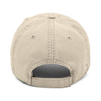 Distressed Embroidered Dad Hat