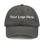 Distressed Embroidered Dad Hat