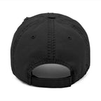 Distressed Embroidered Dad Hat