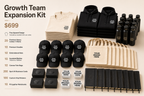 Growth Team Expansion Kit - branded apparel and merch bundle by TRZO