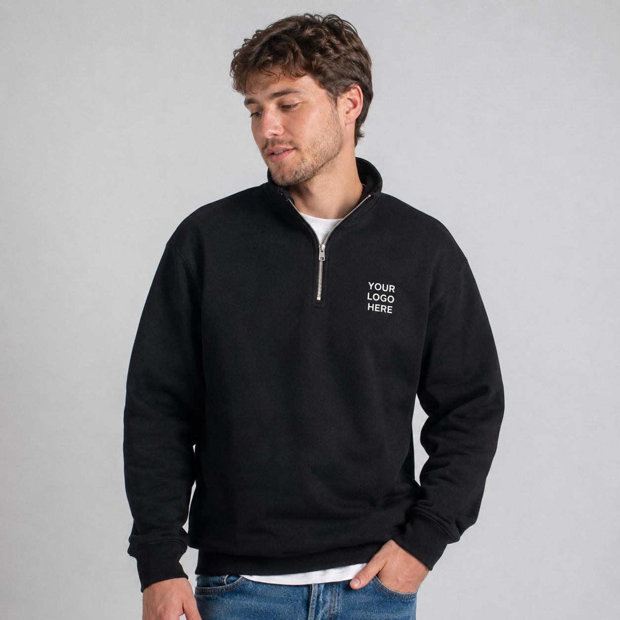 Quarter-Zip Sweatshirt