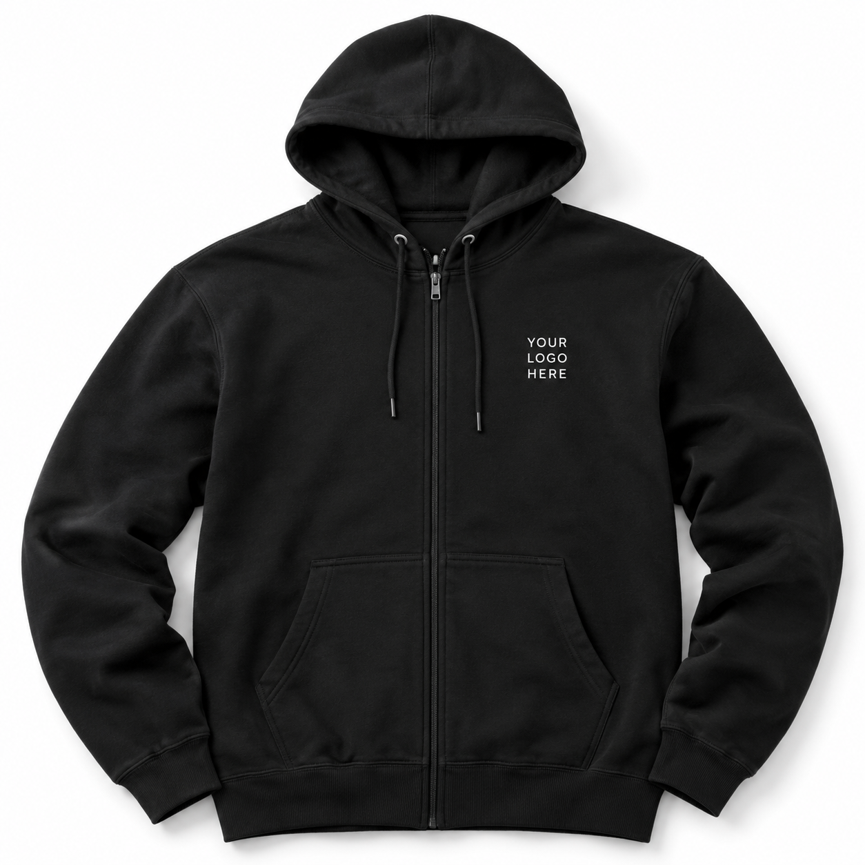 Zip-Up Hoodie - Basic
